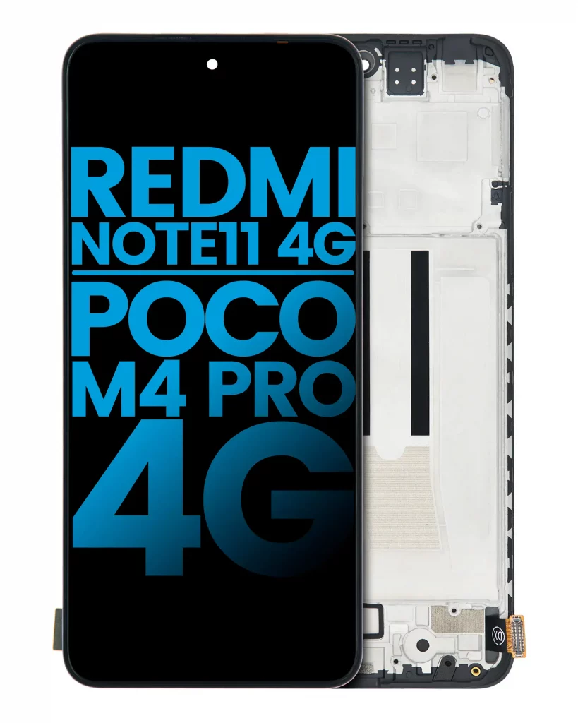 LCD Assembly With Frame For Xiaomi Redmi Note 11 (Aftermarket: Incel) (All Colors)