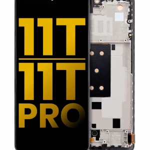 OLED Assembly With Frame For Xiaomi 11T / 11T Pro (Refurbished) (Meteorite Gray)