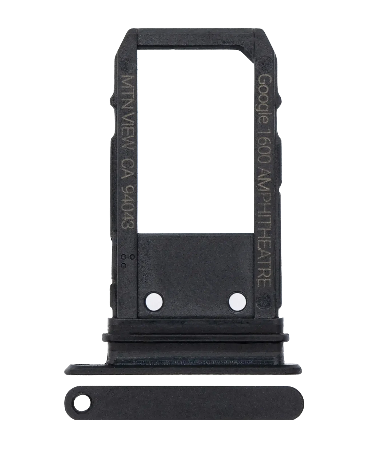 Sim Card Tray For Google Pixel 2 (Just Black)