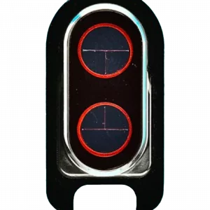 Back Camera Bezel With Bracket (Bezel Only) For OnePlus 6 (A6000 / A6003) (Genuine OEM) (Amber Red)