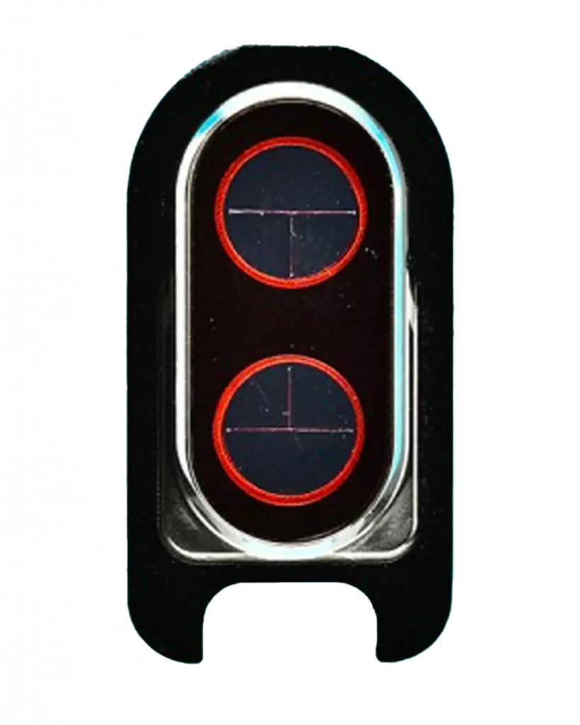 Back Camera Bezel With Bracket (Bezel Only) For OnePlus 6 (A6000 / A6003) (Genuine OEM) (Amber Red)