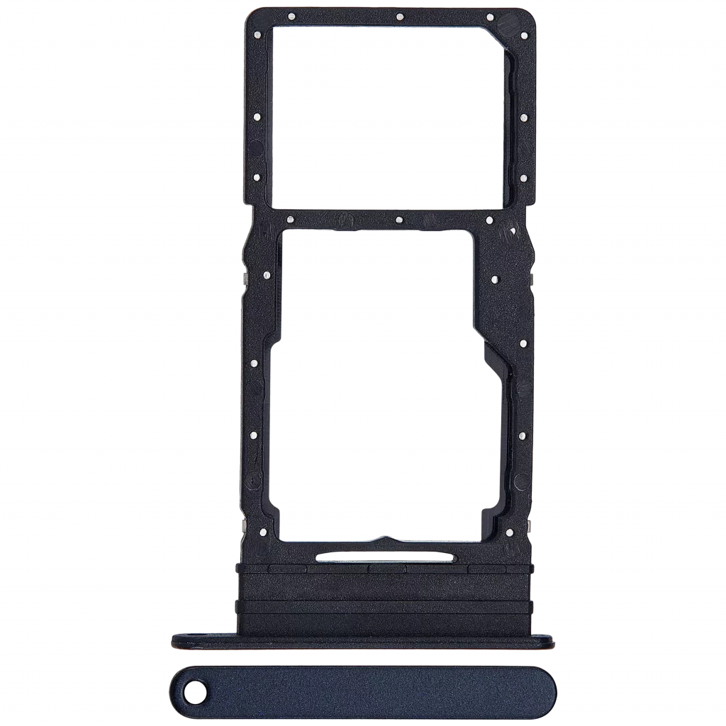 Dual Sim Card Tray For Samsung Galaxy A16 5G (A166 / 2024) (Premium) (Blue Black)