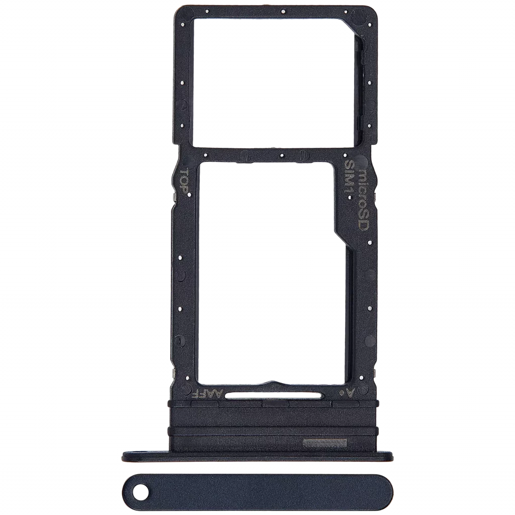 Single Sim Card Tray For Samsung Galaxy A16 5G (A166 / 2024) (Premium) (Blue Black)