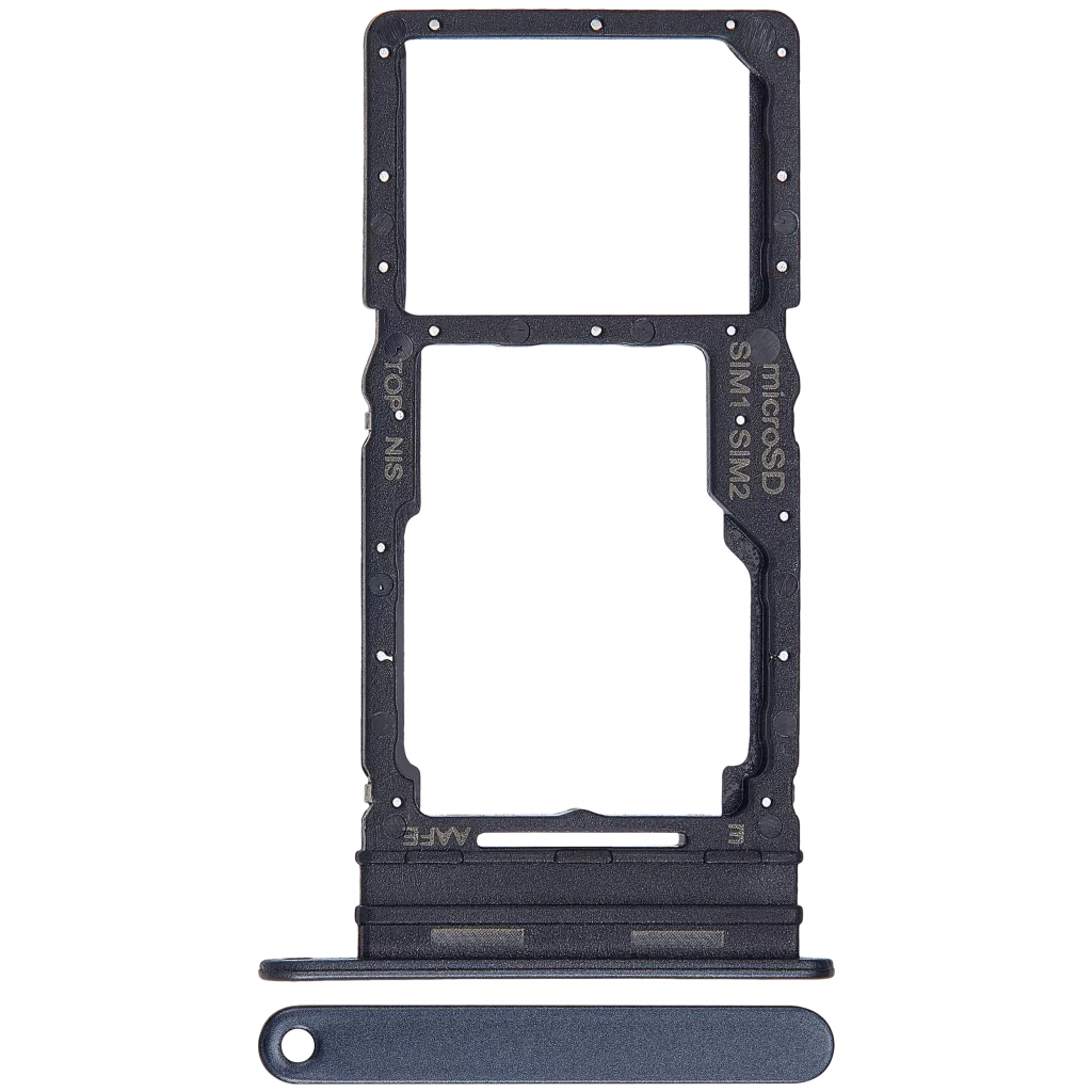 Dual Sim Card Tray For Samsung Galaxy A16 4G (A165 / 2024) (Premium) (Midnight Blue)
