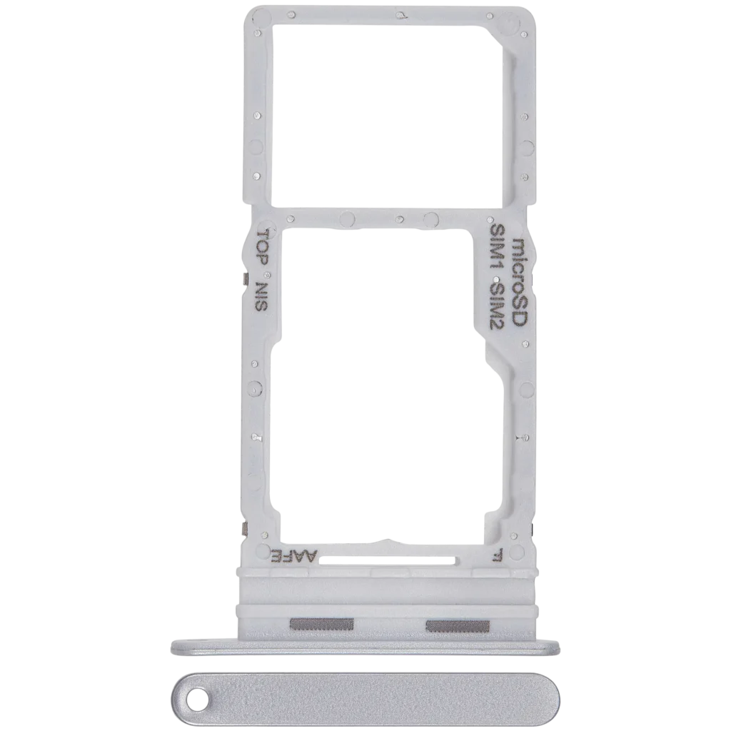 Dual Sim Card Tray For Samsung Galaxy A16 4G (A165 / 2024) (Premium) (Gray)
