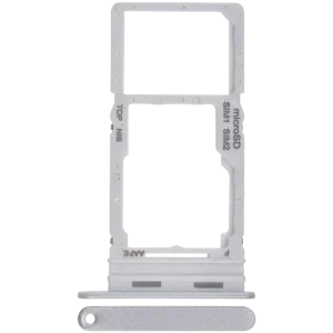 Dual Sim Card Tray For Samsung Galaxy A16 4G (A165 / 2024) (Premium) (Gray)