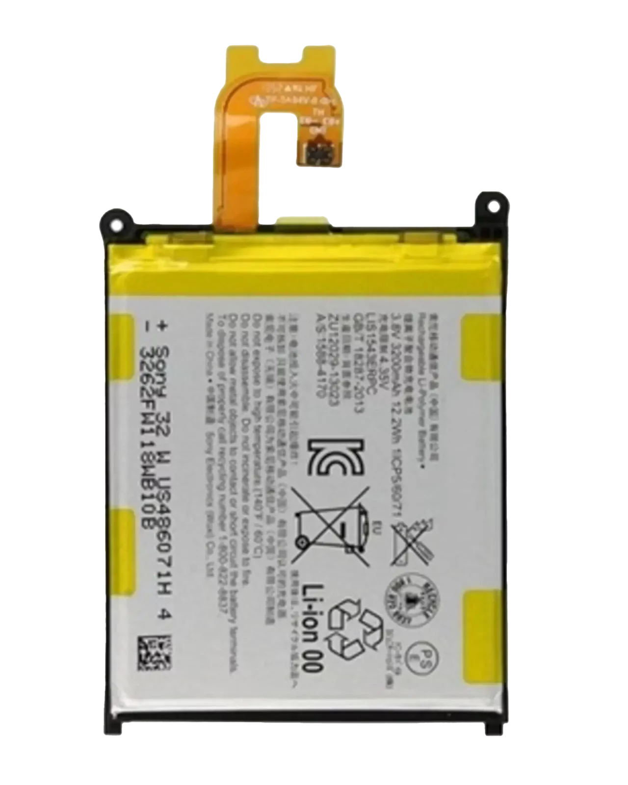 Replacement Battery For Sony Xperia Z2 (LIS1543ERPC)