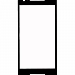 Front Glass For Google Pixel 2 (Black)