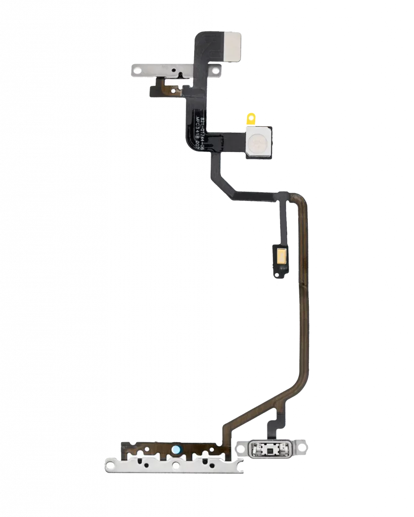 Power / Volume Flex Cable With Microphone For iPhone XR