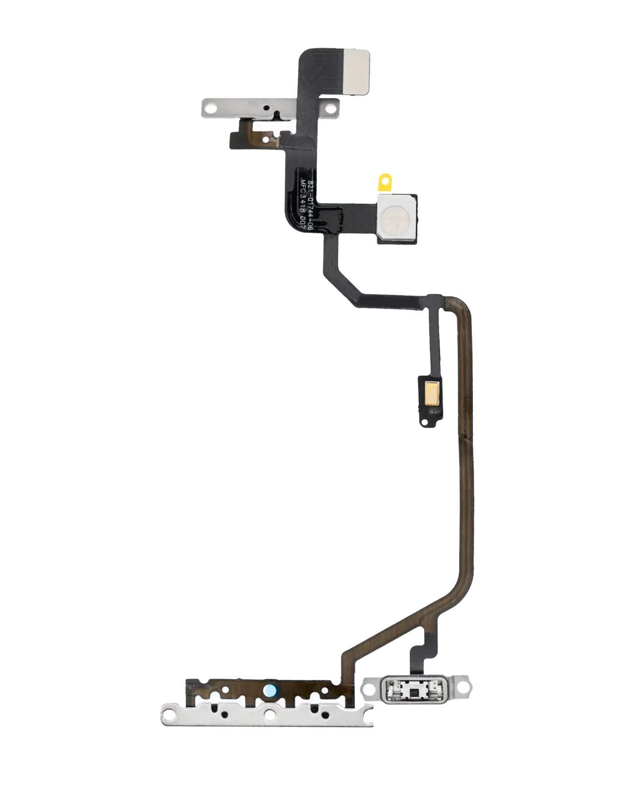Power / Volume Flex Cable With Microphone For iPhone XR