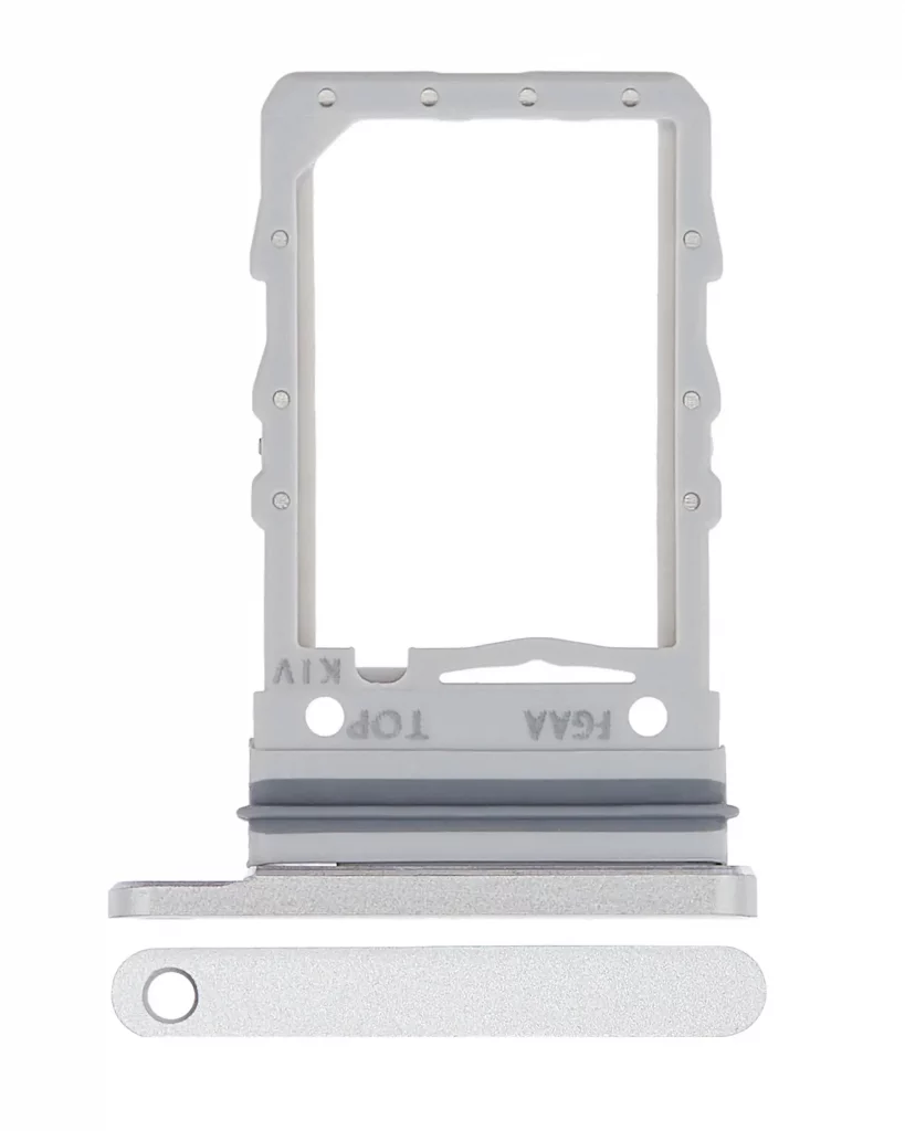 Single Sim Card Tray For Samsung Galaxy Z Flip 3 5G (White)