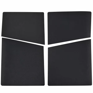 Faceplate Cover (Top & Bottom) For Sony PlayStation 5 Slim (Black)