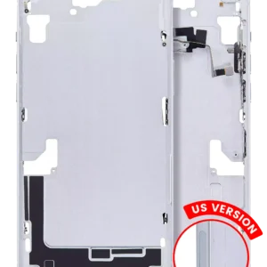 Mid-Frame Housing W/ Small Parts For iPhone 15 Plus (US Version) (Aftermarket Plus) (Blue)