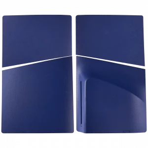 Faceplate Cover (Top & Bottom) For Sony PlayStation 5 Slim Disc Edition (Deep Purple Blue)