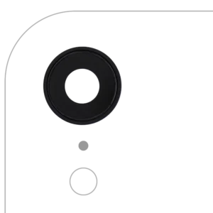 Back Camera Lens With Bracket & Bezel For iPhone XR (Aftermarket Plus) (Black) (10 Pack)