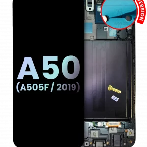 OLED Assembly With Frame For Samsung Galaxy A50 (A505F / 2019) (International Version) (Service Pack) (All Colors)