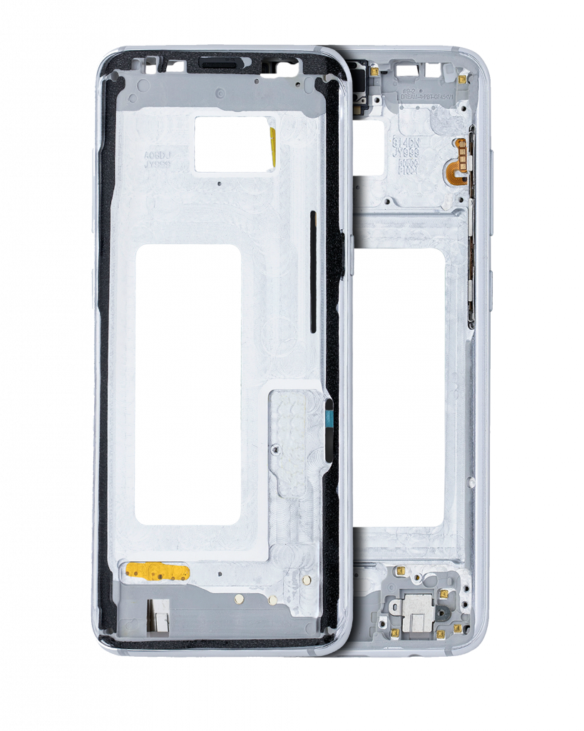 Mid-Frame Housing For Samsung Galaxy S8 (With Small Parts) (Arctic Silver)