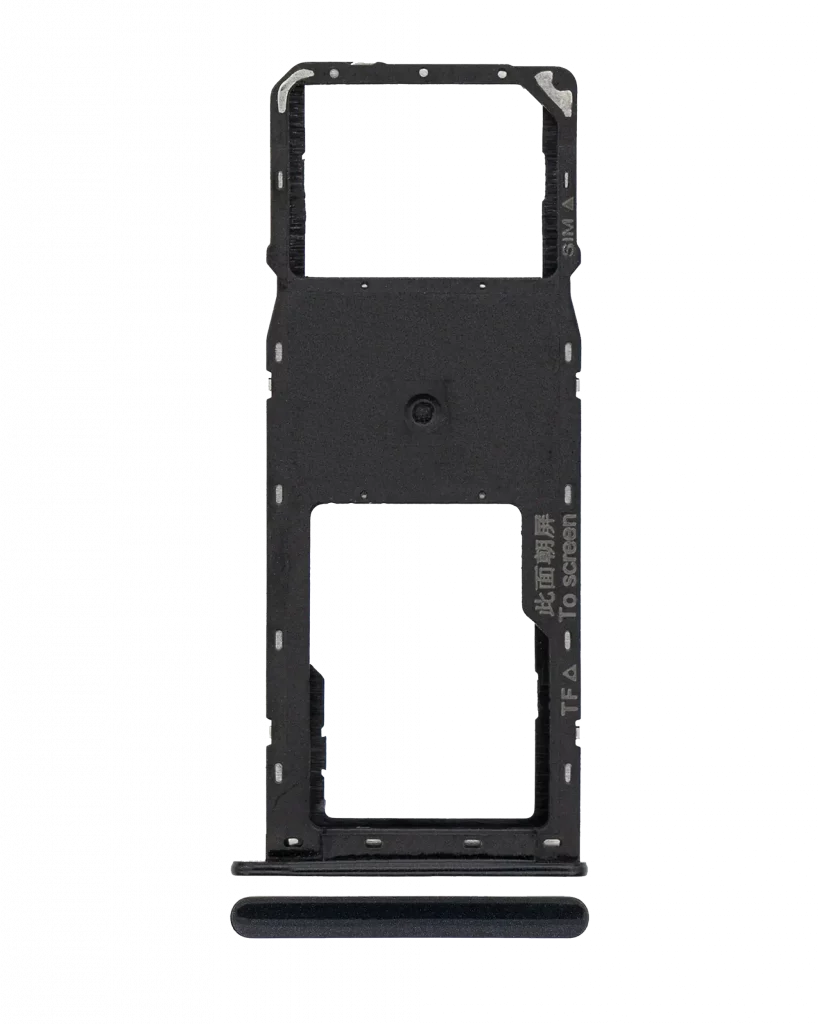 Single Sim Card Tray For Samsung Galaxy A10S (A107 / 2019) / A20S (A207 / 2019) (Black)