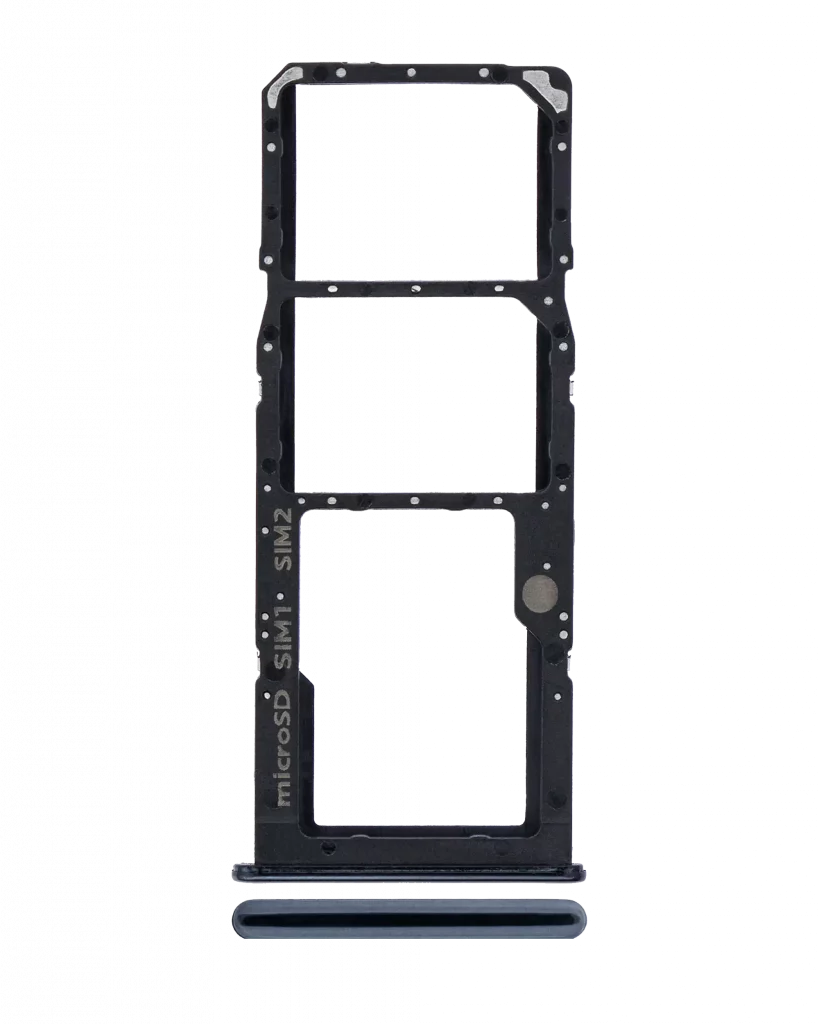 Dual Sim Card Tray For Samsung Galaxy A50S (A507 / 2019) (Prism Crush Black)