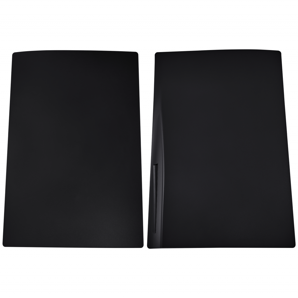 Faceplate Cover (Top & Bottom) For PlayStation 5 (1000 / 1100 / 1200) (Black)