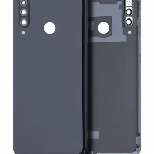 Back cover Glass With Camera Lens For Huawei P30 Lite / Nova 4E (4GB RAM / Without Logo) (Midnight Black)
