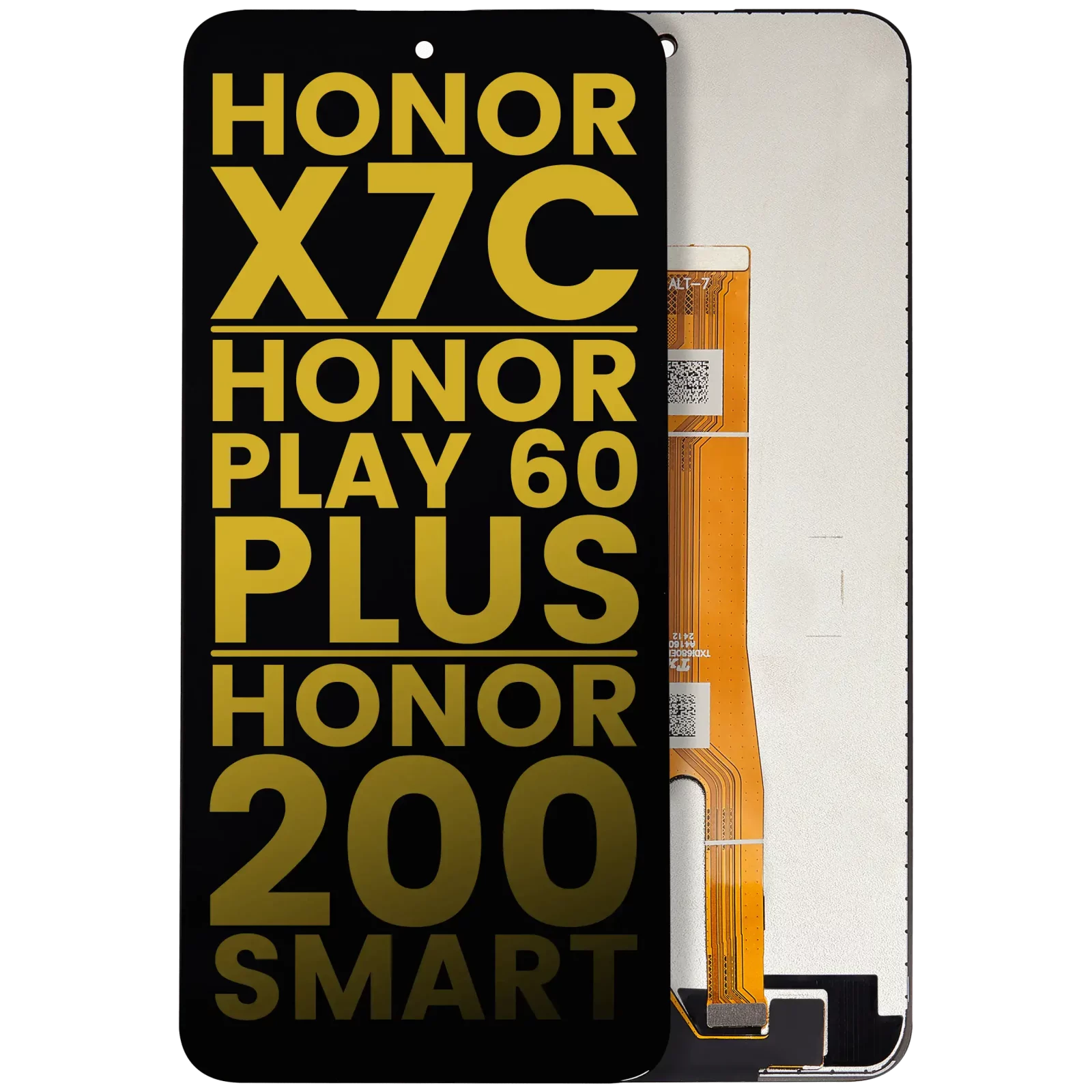 LCD Assembly Without Frame For Honor X7c / PIay 60 Plus / PIay 9T / 200 Smart (Refurbished) (All Colors)