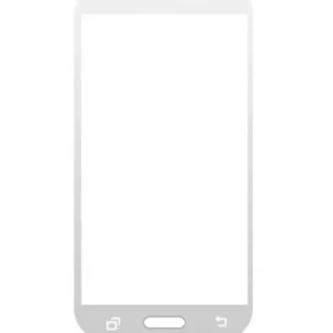 Front Glass For Samsung Galaxy S4 (White)
