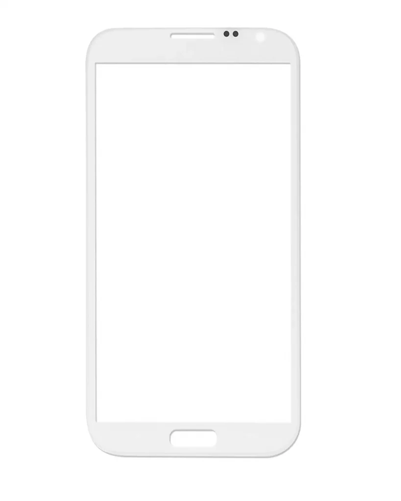 Front Glass For Samsung Galaxy Note 2 (White)