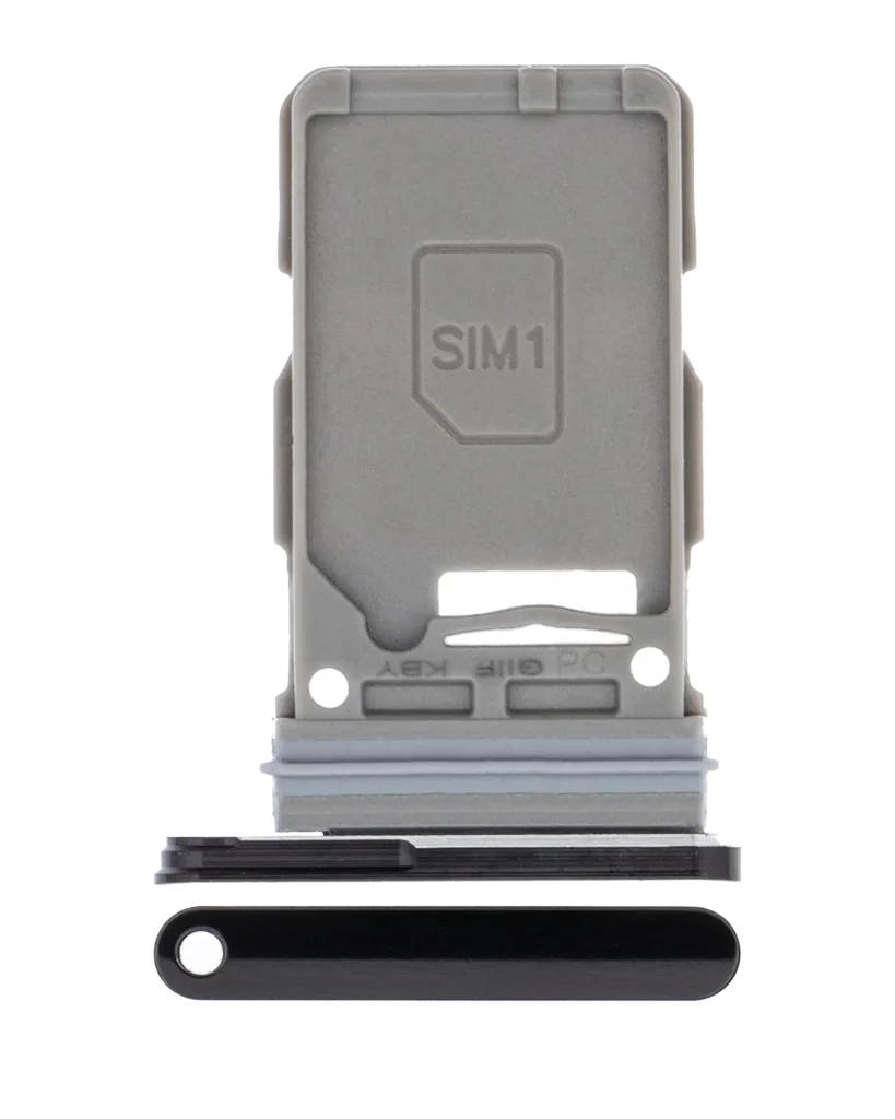 Single Sim Card Tray For Samsung Galaxy S21 Ultra (Phantom Black)