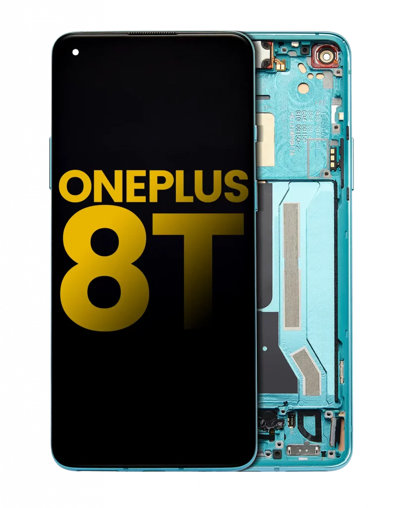 OLED Assembly With Frame For OnePlus 8T (Refurbished) (Aquamarine Green)