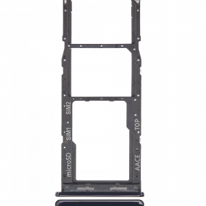 Dual Sim Card Tray For Samsung Galaxy A13 (A135 / 2022) (Black)
