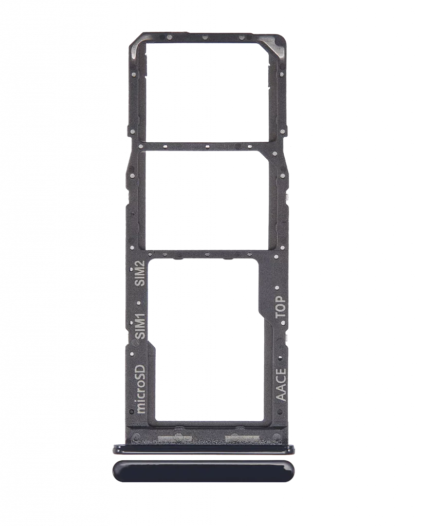 Dual Sim Card Tray For Samsung Galaxy A13 (A135 / 2022) (Black)