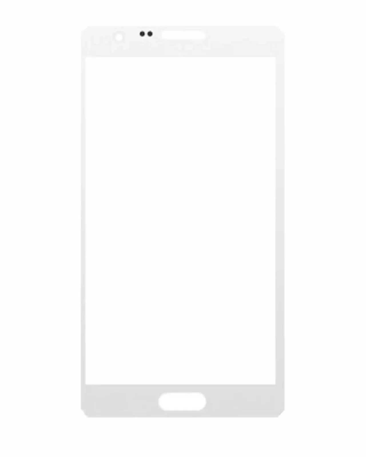 Front Glass For Samsung Galaxy Note 4 (White)