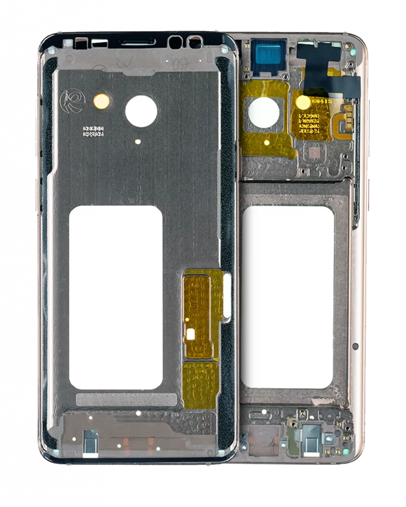 Mid-Frame Housing For Samsung Galaxy S9 Plus (With Small Parts) (Sunrise Gold Frame)