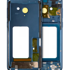 Mid-Frame Housing For Samsung Galaxy S9 Plus (With SmallParts) (Coral Blue Frame)