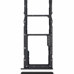 Dual Sim Card Tray For Samsung Galaxy A10s (A107 / 2019) / A20s (A207 / 2019) (Black)
