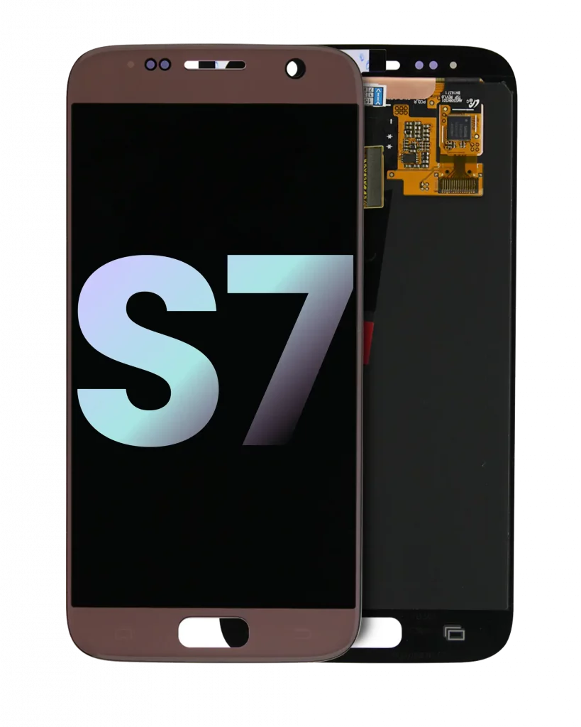 OLED Assembly Without Frame For Samsung Galaxy S7 (Service Pack) (Pink Gold)