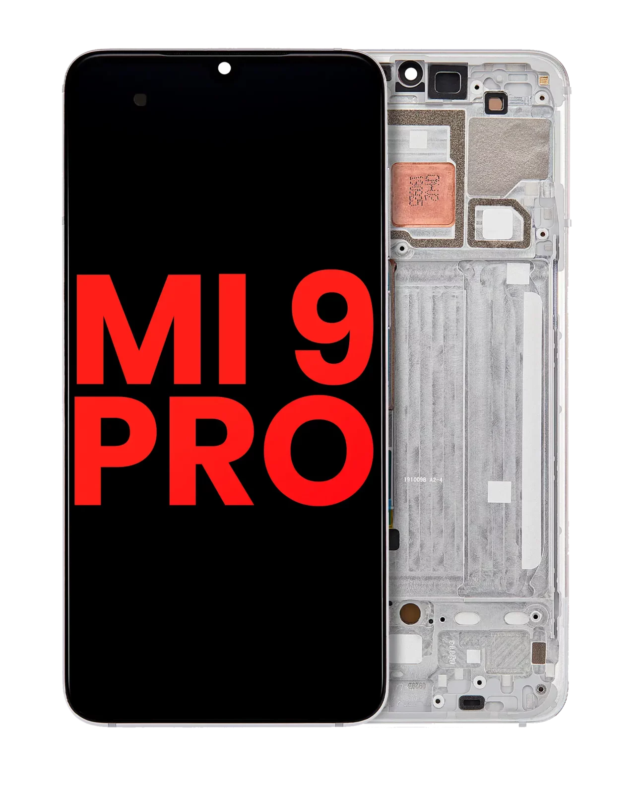 OLED Assembly With Frame For Xiaomi Mi 9 Pro (Aftermarket Plus) (Dream White)