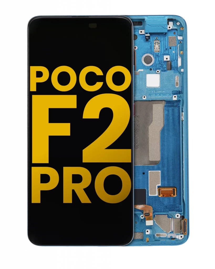 OLED Assembly With Frame For Xiaomi Poco F2 Pro / Redmi K30 Pro (Refurbished) (Neon Blue)