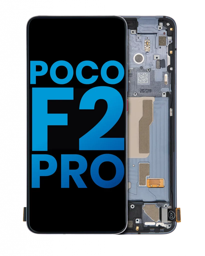 LCD Assembly With Frame For Xiaomi Poco F2 Pro / Redmi K30 Pro (Aftermarket: Incell) (Cyber Gray)
