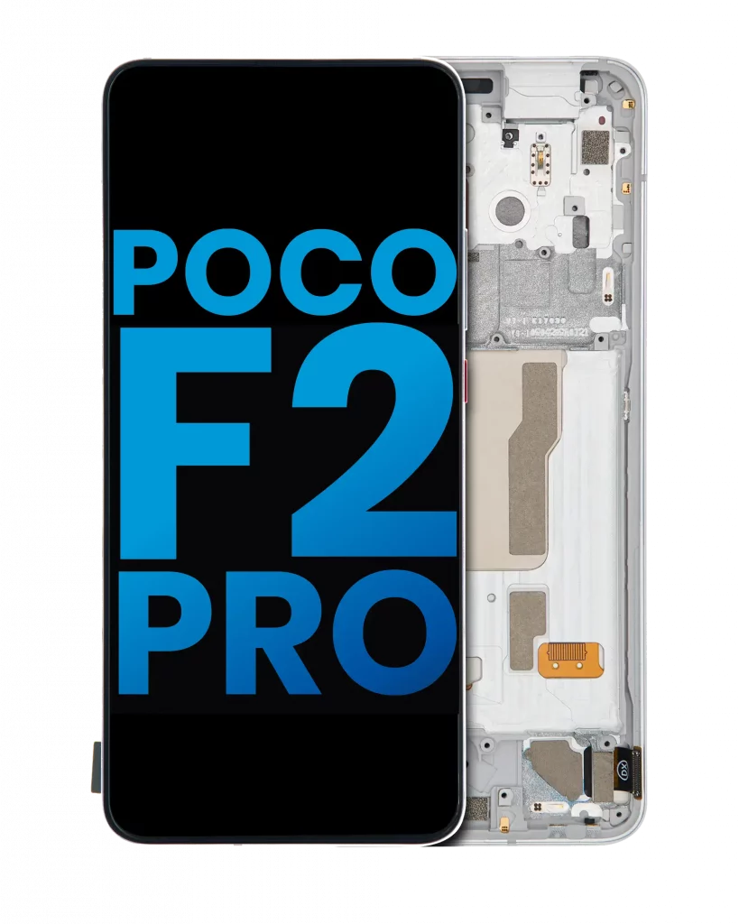 LCD Assembly With Frame For Xiaomi Poco F2 Pro / Redmi K30 Pro (Aftermarket: Incell) (Phantom White)