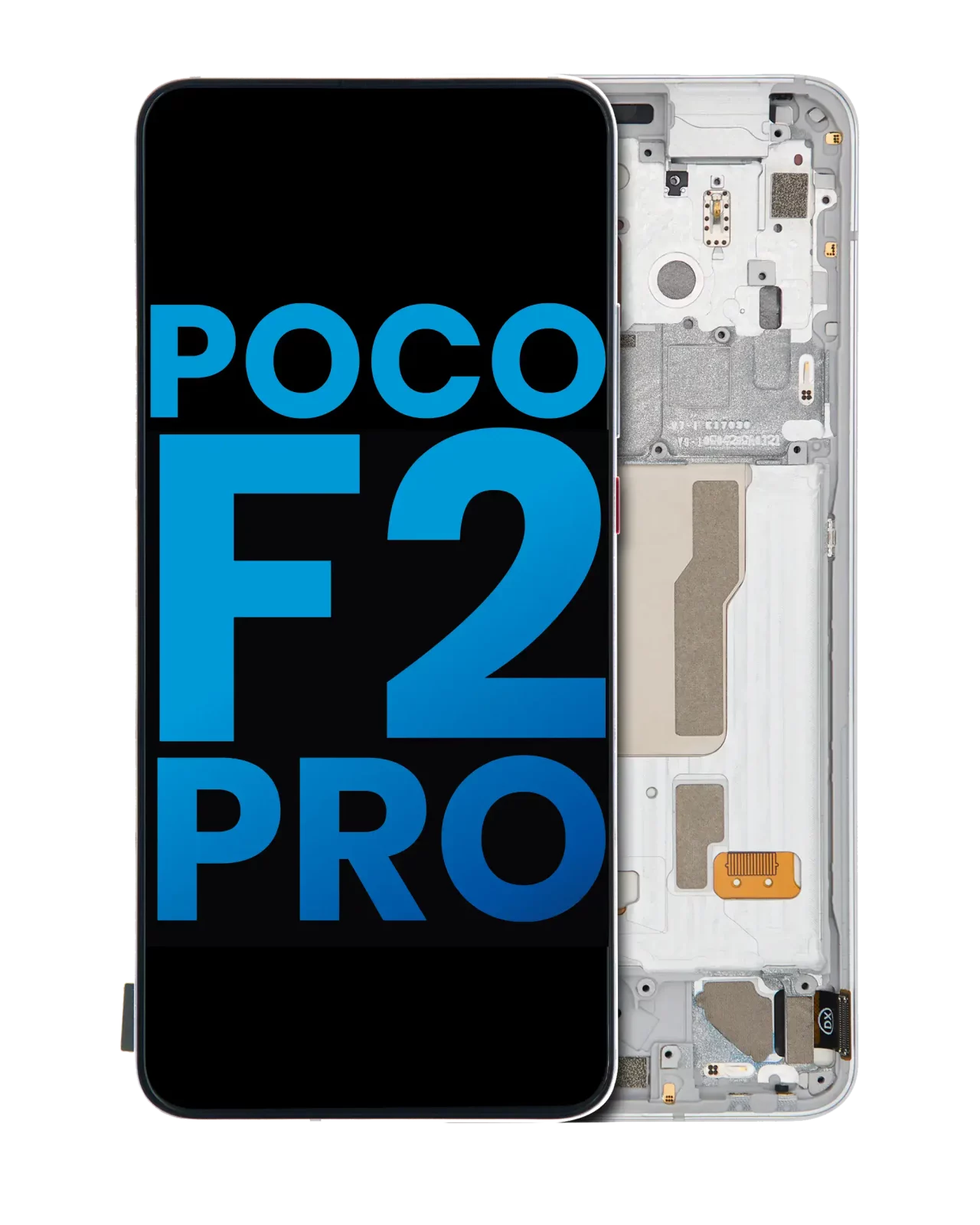 LCD Assembly With Frame For Xiaomi Poco F2 Pro / Redmi K30 Pro (Aftermarket: Incell) (Phantom White)