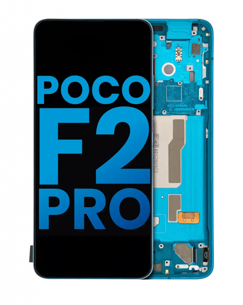 LCD Assembly With Frame For Xiaomi Poco F2 Pro / Redmi K30 Pro (Aftermarket: Incell) (Neon Blue)