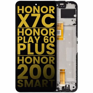LCD Assembly With Frame For Honor X7c / PIay 60 Plus / 200 Smart (Refurbished) (All Colors)