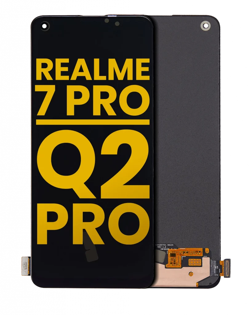 OLED Assembly Without Frame For Realme 7 Pro / Q2 Pro (Refurbished) (01 Version) (All Colors)