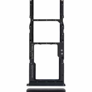 Dual Sim Card Tray For Samsung Galaxy A70 (A705 / 2019) (Black)