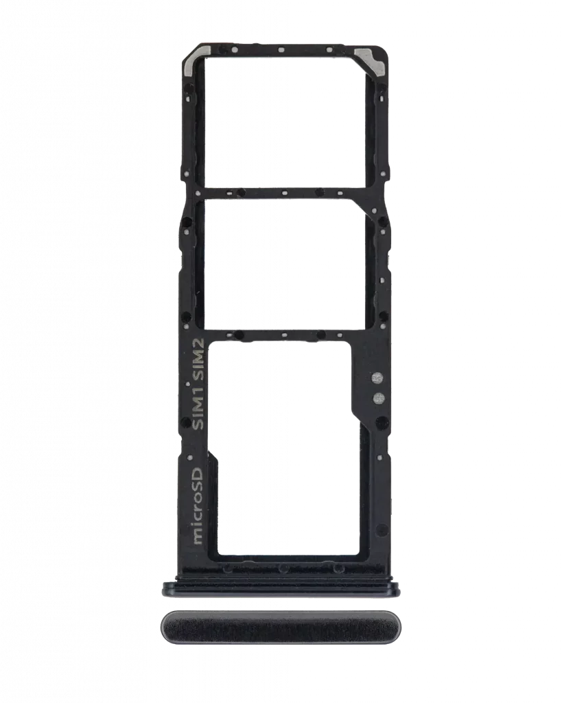 Dual Sim Card Tray For Samsung Galaxy A70 (A705 / 2019) (Black)