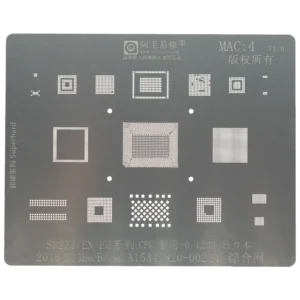 CPU Stencil For MacBook 12" A1534 (2016) (MAC 4)