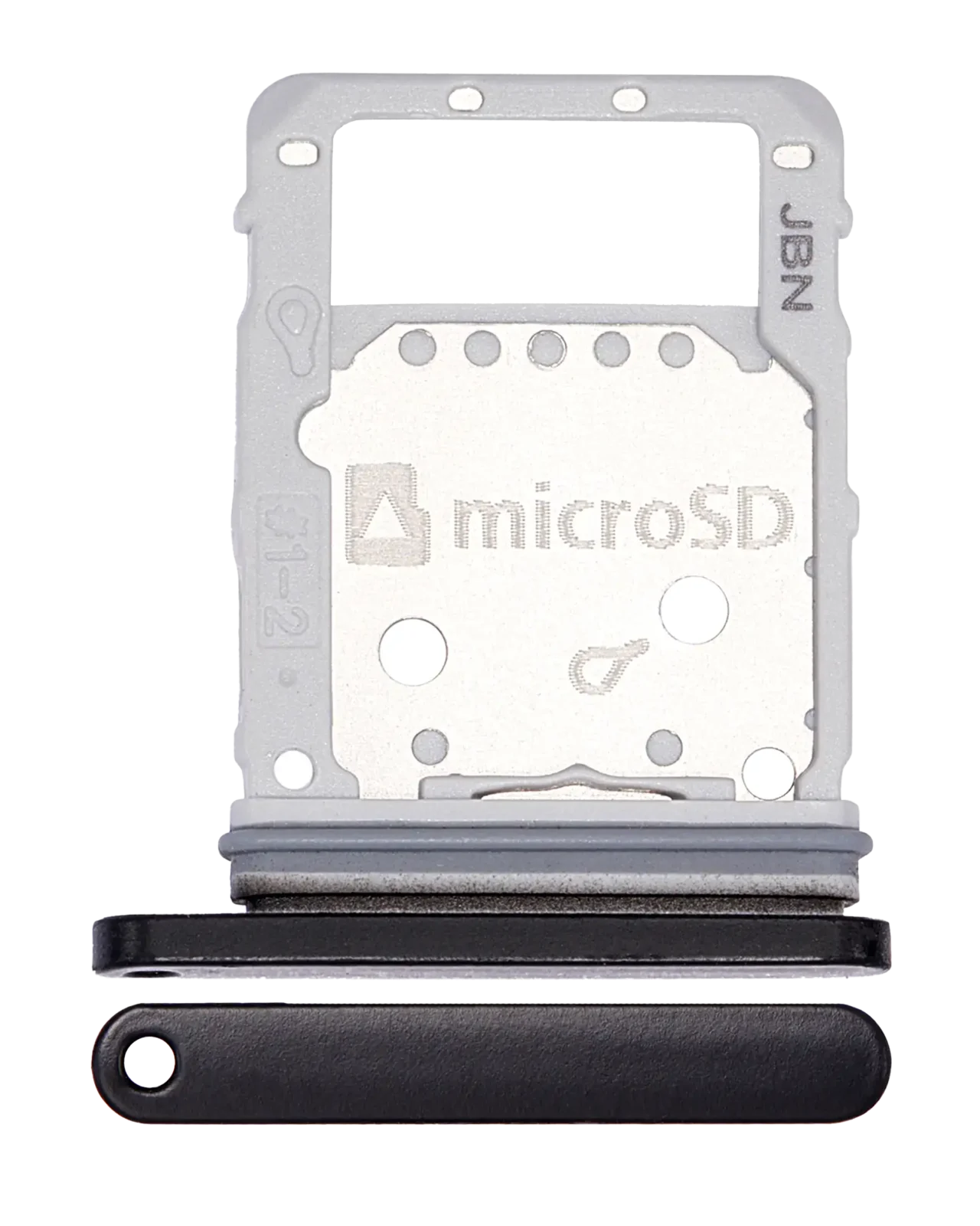 Single Sim Card Tray For Samsung Galaxy S8 Active (Meteor Gray)