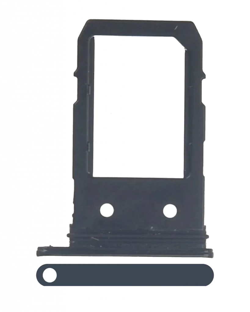 Sim Card Tray For Google Pixel 3a (Genuine OEM) (Just Black)